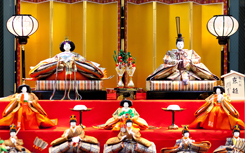 京都ブライトンホテル「雛人形　展示のご案内」